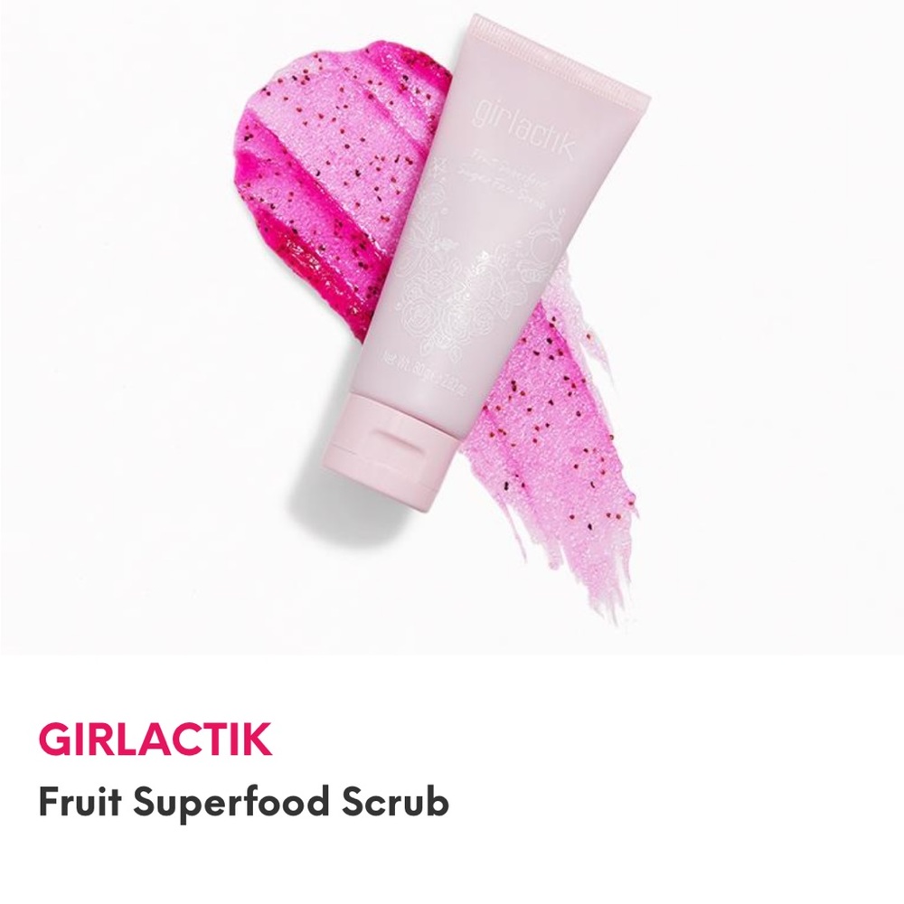 New Girlactik Fruit Superfood Scrub